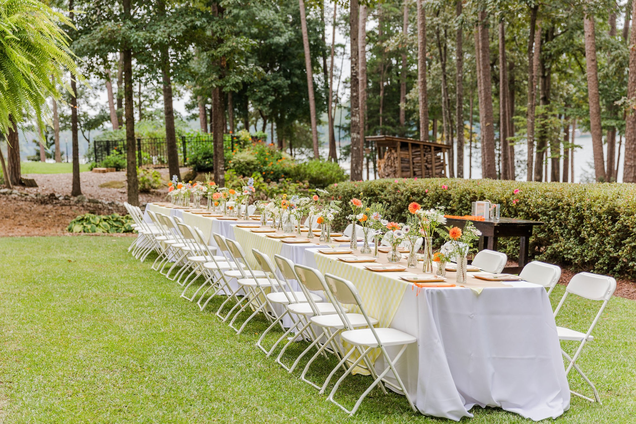 Padded White Folding Wedding Chair – The Wedding Shop