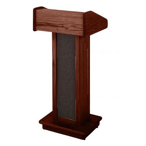 Rent the Woodgrain Podium / Lectern | Event Rentals