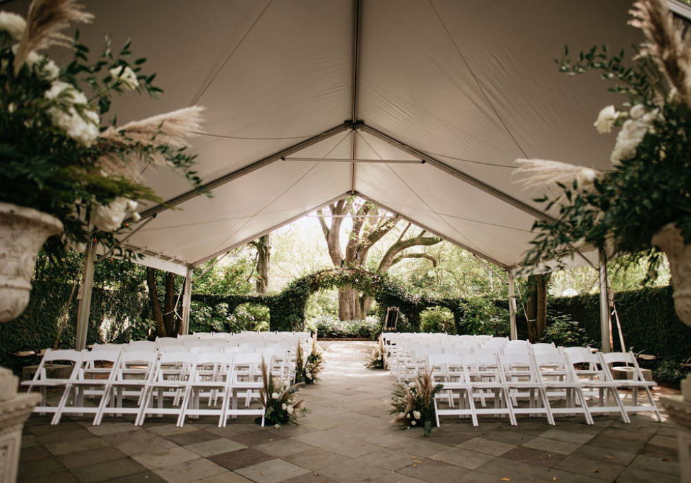 Rent the Tent Frame 30x45 Open Gable | Event Rentals