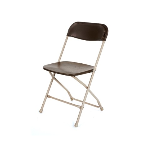 Rent the Brown Folding Chair Event Rentals